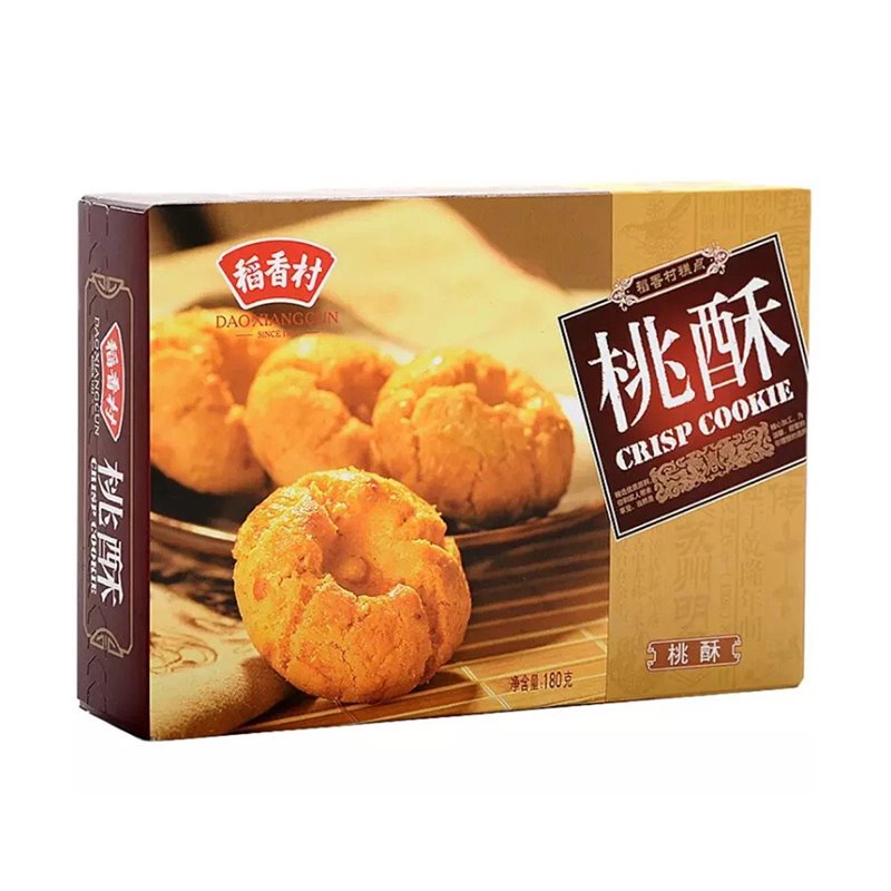 稻香村桃酥180g传统桃酥饼美味好吃休闲零食糕点点心特产小吃